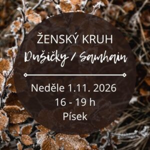 Alena Cardová - ženský kruh Dušičky, Samhain, 2026